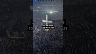 700000 People together for Jesus Christ christianworship hallelujah [upl. by Alledi]