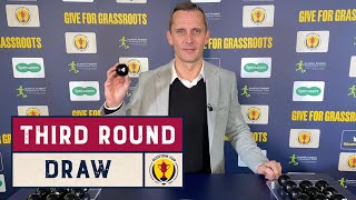 Third Round Draw  Scottish Cup 202021 [upl. by Nireil]