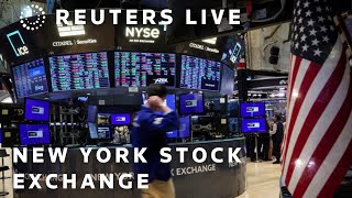 LIVE New York Stock Exchange opens as stock markets across the world tumble [upl. by Vetter580]