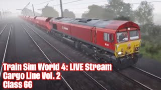 Train Sim World 4  Class 66 DB  Aggregate Industries [upl. by Teahan]