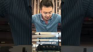 Part 1  Katana Blade Comparion Spring Steel Vs T10 HIgh Carbon Steel Whats the difference [upl. by Cai]