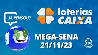 Resultado da MegaSena  Concurso nº 2658  21112023 [upl. by Arehc]