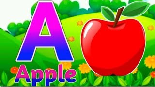 A for apple  phonics song  a for apple b for for ball  abclearningsongs [upl. by Merridie428]