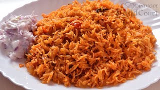 Simple Tomato Rice in Pressure Cooker Tomato Rice Thakkali Sadam Lunch Box Recipe [upl. by Navets]