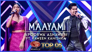 Maayam  Apoorwa Ashawari  Raween Kanishka  Dream Star Season 11  TV Derana [upl. by Danell]