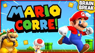 Mario Corre  Ejercicios para NIÑOS en Casa  Matthew Wood  Descanso mental [upl. by Bradstreet]