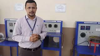 Heat Transfer Practical 2 Determination of Emissivity of Test Surface [upl. by Nalad]