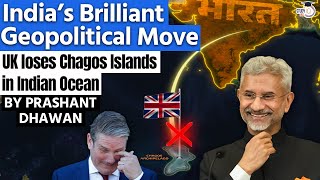 Indias Brilliant Geopolitical Move  UK Loses Chagos Islands in the Indian Ocean [upl. by Aerdnaeel526]