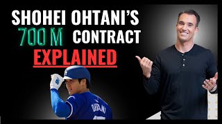 The Shohei Ohtani contract explained  Brad Barrett [upl. by Annairdua]