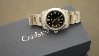 Cadisen C8213  Hommage an die Explorer in 36mm [upl. by Ilesara206]