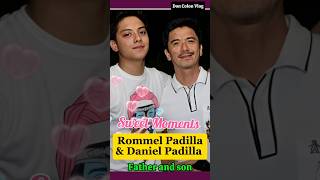 Rommel Padilla and Daniel Padilla father and son shortsviral pinoyshowbiz trending pinoycelebity [upl. by Oiliruam]