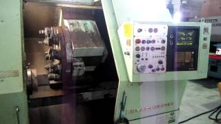 CNC Lathe Hitachi Seiki NK25S  1986 Fanuc 10T [upl. by Ailehpo]