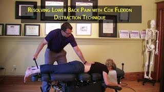 Treating Low Back Pain with Cox Technique [upl. by Nirtiak]