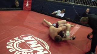 Hardrock MMA 64 Fight 4 Lance Sutherland vs Brandon Heath Heavyweight Ammy [upl. by Yonina]