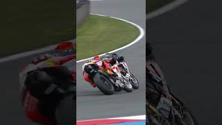 Locatelli vs Bassani in Race 2 🤯  NDLWorldSBK 🇳🇱 [upl. by Bertasi698]