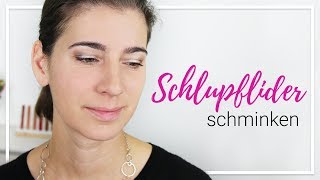 Schlupflider richtig schminken mit Lidschatten und Concealer [upl. by Meeka]