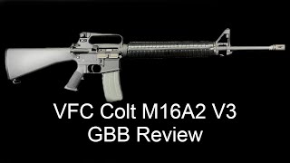 Airsoft VFC Colt M16A2 V3 GBB Review [upl. by Ardnaxila]