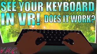 SEE your Keyboard in VR SPEED TEST Immersed VR keyboard Overlay [upl. by Wiles]