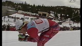 SkidVM 1997  Trondheim  4x10 km [upl. by Eelarac]