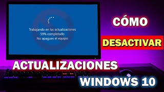 🔄 Cómo Desactivar Actualizaciones de Windows 10 Permanentemente [upl. by Vance131]