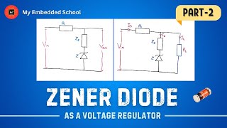 Zener Diode as Voltage Regulator zenerdiode diode [upl. by Amarette]