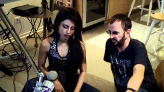 Tina Sugandh teaches The Beatles drummer Ringo Starr to play the Indian tabla drums [upl. by Millisent910]