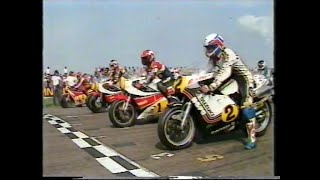 MotoGP 500cc GP  Donington Park  September 1981  Race 1 [upl. by Mapes]