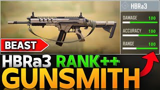 SMASH YOUR ENEMY WITH THIS HBRa3 RANK BUILD CALL OF DUTY MOBILE  BEST HBRa3 GUNSMITH COD MOBILE [upl. by Akehsat154]