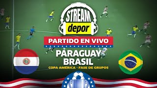 PARAGUAY 1  4 BRASIL POSTPARTIDO RESUMEN Y GOLES  COPA AMÉRICA 2024 [upl. by Leryt637]