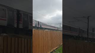 91107 SKYFALL passing newark train intercity 225 [upl. by Carman]