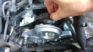 CDAA 18 TSI camshaft timing chain after replacement [upl. by Klarrisa]