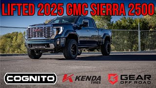 2025 GMC Sierra 2500HD Lifted on the CognitoMotorsports 4quot Lift kit [upl. by Zerelda]