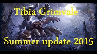 Tibia Grimvale summer update 2015 wereboarwerewolfwerebadger PL by BoleqxTV [upl. by Irroc874]