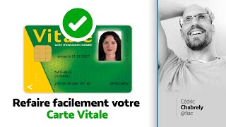 Comment refaire votre carte vitale Sur internet [upl. by Avery]