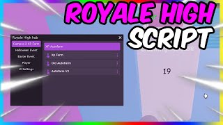 New 🎗️ Roblox Royale High Script  Hack 🎗️ Autofarm XP [upl. by Tobias]