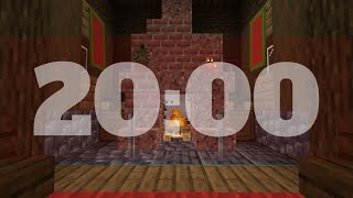 20 Minute Timer  Minecraft Yulelog [upl. by Ileyan]