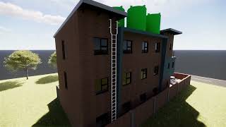 Bedworth Park Student Accommodation Exterior [upl. by Hpesojnhoj]