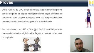 Processo do Trabalho  Sistemas de Provas 10ª Parte [upl. by Ahsiam314]