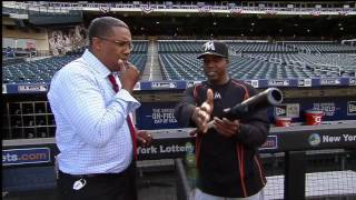 Barry Bonds explains fundamentals of hitting [upl. by Shurwood]