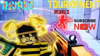 ROBLOX RIVALS LIVE TOURNAMENT [upl. by Nedyah]