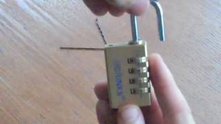 How To Pick a Brinks Number Lock [upl. by Leira]