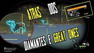 🏆EM BUSCA DOS  DIAMONDSGREATS ONES  no theHunter Call of the Wild STEAM🏆2 [upl. by Refynnej]