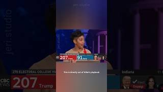 Pundit Canadian TV compares Trump to Hitler as they see hes about to win quotPropagandas workingquot [upl. by Airotkiv62]