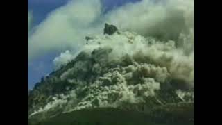 Volcano Erupts on Montserrat [upl. by Accire]