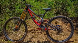 Specialized Demo 8 Carbon 2013 Mullet 29275 [upl. by Ursulette720]