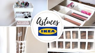 8 astuces de rangement spécial IKEA [upl. by Ecylahs]