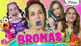 BROMAS GRACIOSAS 😹 DIVERTIDAS y FÁCILES 🤪 para hacer en casa a mi MADRE o a tus AMIGOS [upl. by Kolk723]