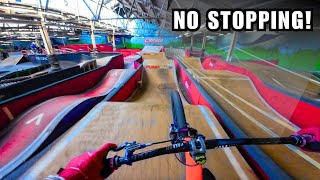 Riding All Lines at MONSTER Indoor Bikepark [upl. by Mccarthy]