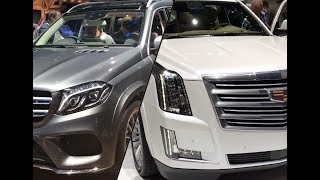 2018 MercedesBenz GLS vs 2018 Cadillac Escalade [upl. by Renelle]