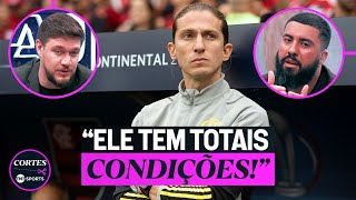 FILIPE LUIS ESTÁ PRONTO PARA SER TÉCNICO DO FLAMENGO DISCUTIMOS [upl. by Mosora664]